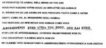 AS DEDICATED TO ANIMAL WELL-BEING AS YOU ARE