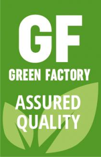 GF GREEN FACTORY ASSURED QUALITY