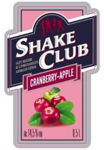 SHAKE CLUB CRANBERRY - APPLE