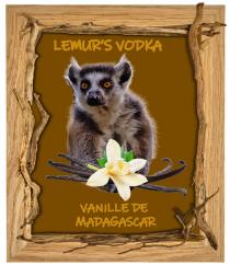 LEMUR'S VODKA VANILLE DE MADAGASCAR
