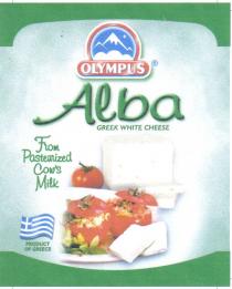 OLYMPUS Alba GREEK WHITE CHEESE From Pasteurized Cow΄s Milk PRODUCT OF CHEESE