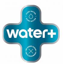 PURE WATER PURE WATER water + NO ADDED SUGAR BE FLAVOURINGS