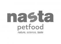 nasta petfood nature, science, taste