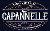 SANTA MARIA ALLE CAPANNELLE ACQUA NATURALE EFFERVESCENTE NATURALE