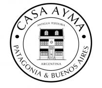 CASA AYMA PATAGONIA & BUENOS AIRES ANTIGUA TEJEDURIA ARGENTINA