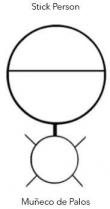Stick Person Muñeco de Palos