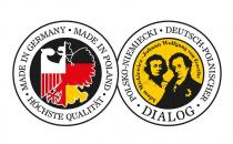 MADE IN GERMANY MADE IN POLAND HÖCHSTE QUALITÄT DIALOG POLSKO-NIEMIECKI DEUTSCH POLNISCHER Adam Mickiewicz Johann Wolfgang von Goethe
