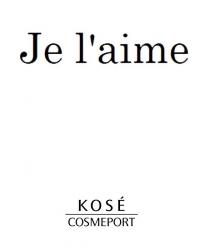 Je l'aime KOSÉ COSMEPORT