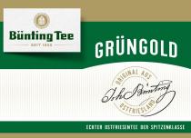 Bünting Tee SEIT 1806 GRÜNGOLD ORIGINAL AUS OSTFRIESLAND Joh Bünting ECHTER OSTFRIESENTEE DER SPITZENKLASSE