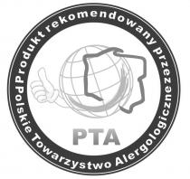 Produkt rekomendowany przez Polskie Towarzystwo Alergologiczne PTA
