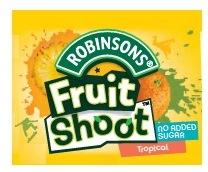ROBINSONS Fruit Shoot Tropical no ADDED SUGAR