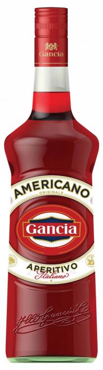 GANCIA AMERICANO ORIGINALE APERITIVO ITALIANO