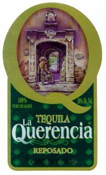Q La Querencia TEQUILA REPOSADO 100% PURO DE AGAVE 38% Alc. Vol. CONT. NET. 750 ml