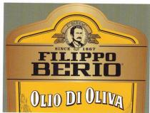 FILIPPO BERIO, OLIO DI OLIVA F.PO BERIO & C° TRADE MARK SINCE 1867