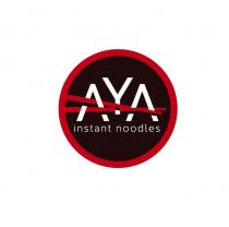 AYA instant noodles