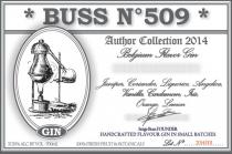 BUSS N°509 Author Collection 2014 Belgium Flavor Gin