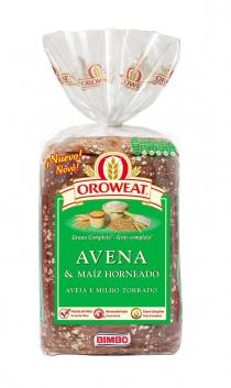 OROWEAT AVENA & MAIZ HORNEADO BIMBO