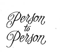 Person to Person