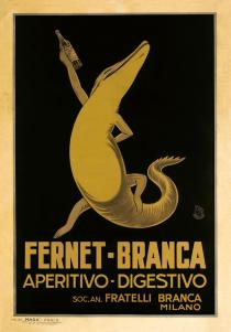FERNET-BRANCA APERITIVO-DIGESTIVO SOC. AN. FRATELLI BRANCA MILANO
