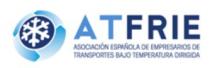 ATFRIE ASOCIACIÓN ESPAÑOLA DE EMPRESARIOS DE TRANSPORTE BAJO TEMPERATURA DIRIGIDA