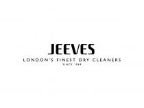 JEEVES LONDON'S FINEST DRY CLEANERS SINCE 1969