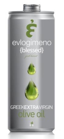ε evlogimeno {blessed} greek harvest GREEK EXTRA VIRGIN olive oil λα