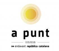 a punt 11S2016 endavant república catalana