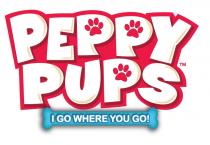 PEPPY PUPS I GO WHERE YOU GO!