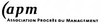 apm ASSOCIATION PROGRÈS DU MANAGEMENT
