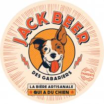 JACK BEER DES GABARIERS LA BIERE ARTISANALE QUI A DU CHIEN PRODUIT EN CHARENTE PRODUCED IN