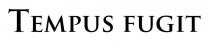 TEMPUS FUGIT
