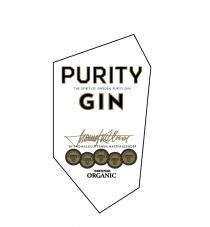 PURITY THE SPIRIT OF SWEDEN PURITY GIN GIN BY THOMAS KUUTTANEN, MASTER BLENDER CERTIFIED ORGANIC