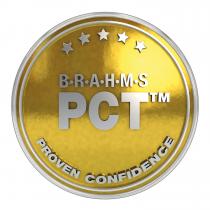 B·R·A·H·M·S PCT, PROVEN CONFIDENCE