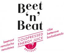 Beet n Beat beetroot remolacha remolatxa coldpressed energy juice rübe betterave barbabietola