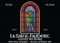 e33cl Alc 6%Vol Cat.S Cat. S LA SAINT-HUBERT Cuvée du Borq Biere belge artisanale - Belgisch Artisanaal Bier