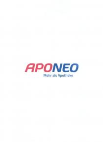 Aponeo Mehr als Apotheke