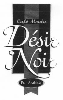 Désir Noir Café Moulu Pur Arabica