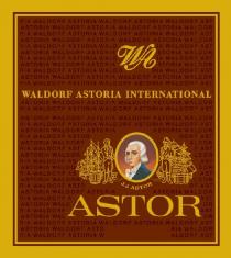 WA WALDORF ASTORIA INTERNATIONAL J.J. ASTOR