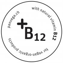 with natural vitamin B12, for vegan-organic products, panvega.ch, +B12