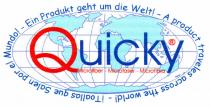 Quicky Ein Produkt geht um die Welt! - A product traveles across the world! - ¡Toallas que Salen por el Mundo! - Microfiber - Microfaser - Microfibra