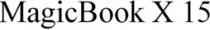 MagicBook X 15
