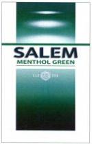 SALEM MENTHOL GREEN