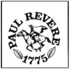 PAUL REVERE 1775