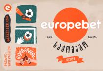 europebet საქომაგო ლუდი e BREWED WITH PASSION BEEEEEEER.GE GOAAAAAAAL