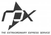 rpx THE EXTRAORDINARY EXPRESS SERVICE