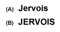 Jervois JERVOIS