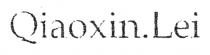 Qiaoxin.Lei