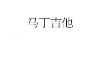 马丁吉他
