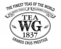 TEA WG 1837 THE FINEST TEAS OF THE WORLD MELANGES EXQUIS MILLESIMES D'EXCEPTION GRANDS CRUS PRESTIGE