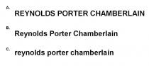 REYNOLDS PORTER CHAMBERLAIN Reynolds Porter Chamberlain reynolds porter chamberlain